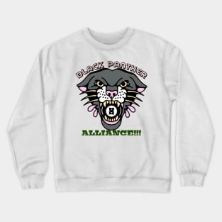 Black panther alliance! Crewneck Sweatshirt